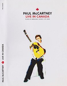 DVD Paul McCartney ‎– Live in Canada - Importado (Canada)