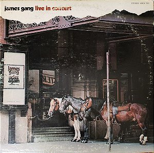 LP ‎– James Gang ‎– Live In Concert