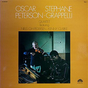 LP - Oscar Peterson - Stéphane Grappelli Quartet Vol. 1