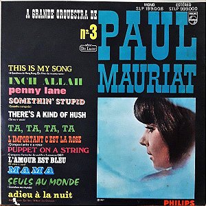 LP - A Grande Orquestra De Paul Mauriat ‎– A Grande Orquestra De Paul Mauriat Nº. 3