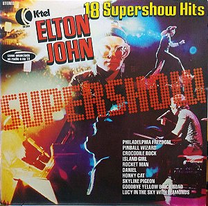 LP - Elton John ‎– 18 Supershow Hits
