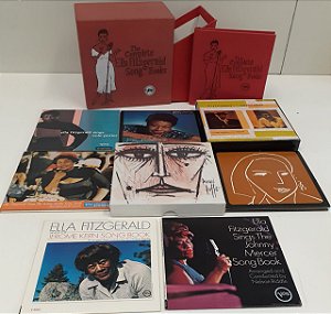 CD ‎– (Box com 16 CDs + Livreto) The Complete Ella Fitzgerald Song Books