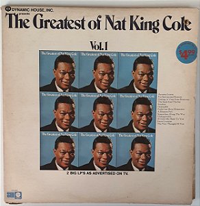LP - Nat King Cole ‎– The Greatest Of Nat King Cole (Duplo)
