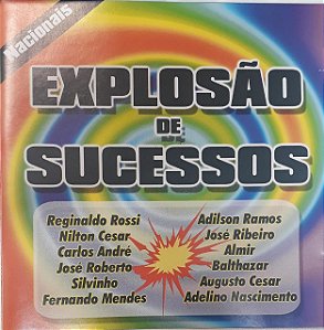 CD - Explosão de Sucessos Nacional (Vários Artistas)