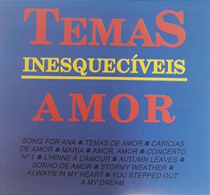 CD - Pedro Puppo and His Orchestra - Temas Inesquecíveis de Amor