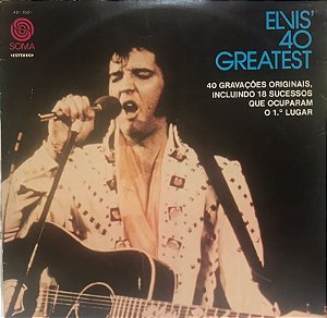 Lp - Elvis Presley – Elvis' 40 Greatest (Duplo)