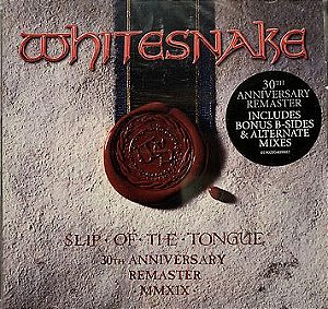 CD - Whitesnake ‎– Slip Of The Tongue - 30Th Anniversary Remaster MMXIX (Novo - Lacrado)