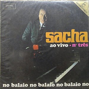 LP - Sacha – No Balaio Ao Vivo N° Três