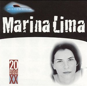 CD - Marina Lima ‎(Coleção Millennium - 20 Músicas Do Século XX)