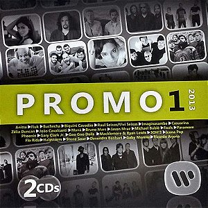 CD - Promo 1 2013 Warner Music (Vários Artistas) (Duplo)
