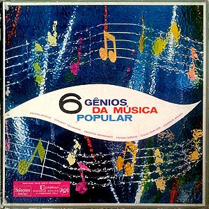 LP - 6 Gênios Da Música Popular (Vários Artistas) (BOX com 4 LPs)