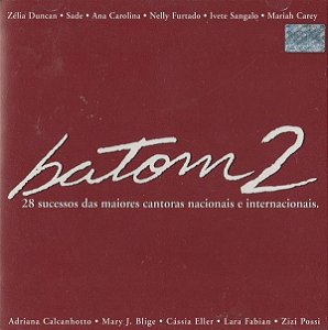 CD - Batom 2 - DUPLO (Vários Artistas)