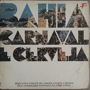 LP - Bahia Carnaval E Cerveja (Vários Artistas)