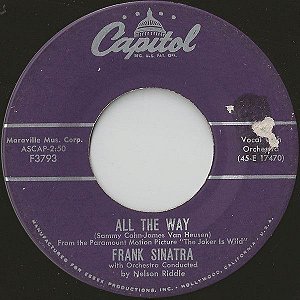 COMPACTO - Frank Sinatra - All The Way / Chicago (EUA)