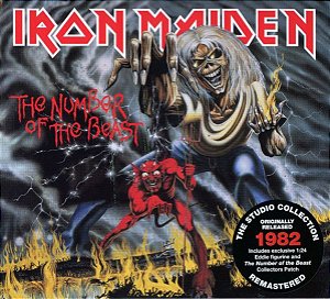 CD - Iron Maiden – The Number Of The Beast (Novo - Lacrado) - (Digipack)