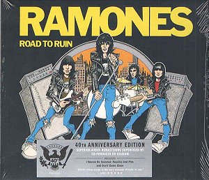 CD - Ramones – Road To Ruin (Novo (Lacrado) - Digipack