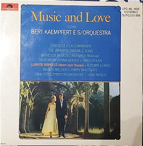 LP - Bert Kaempfert e sua orquestra - Music And Love