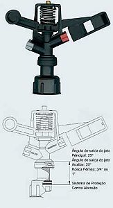 ASP AGROPOLO NY 25 3,50 X 2,50 MM 3/4