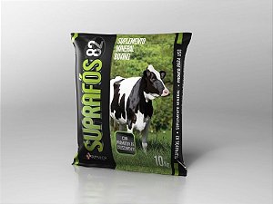 SUPLEMENTO MINERAL - GADO LEITEIRO - SUPRAFOS 82 - SUPRANOR 10KG