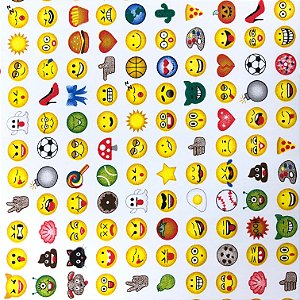 Tecido Tricoline Xita Emojis T101