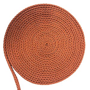 Corda Chata Náutica Uv Para Moveis Externos 22mm Terracota