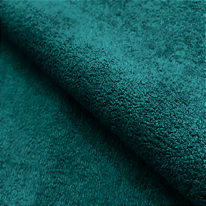 Tecido para Moveis e Decoração Boucle  Dublado Atlantic Verde