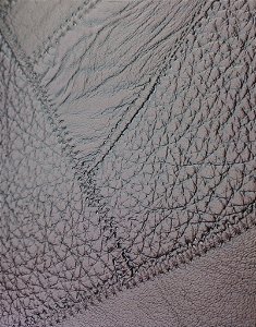 Tecido courvin costurado Marrom - 11