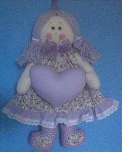 Boneca porta de maternidade