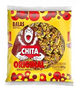 Bala Chita Mole Mastigável Original Abacaxi 600g Cory - Catelândia