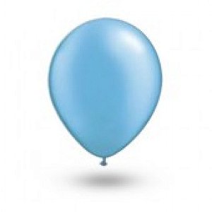 Balão Série Imperial Azul Turquesa n° 07 Pacote 50 Un - São Roque
