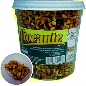 Crocante de Amendoim com Caramelo Pote 50 Doces - Catelândia