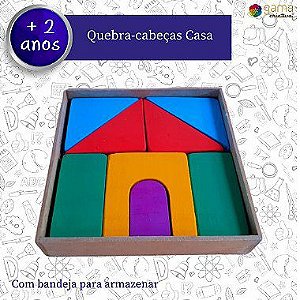 Quebra-cabeças de Casas de Campo