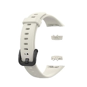 Pulseira de Silicone Branco para huawei Honor band 6