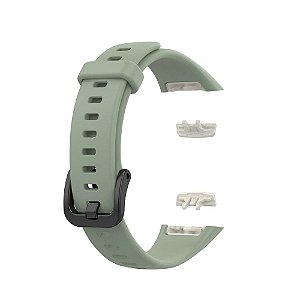 Pulseira de Silicone Verde Musgo para huawei Honor band 6