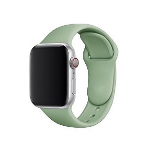 Pulseira de Silicone Verde Bebê L21 - Apple Watch e Iwo 42/44mm