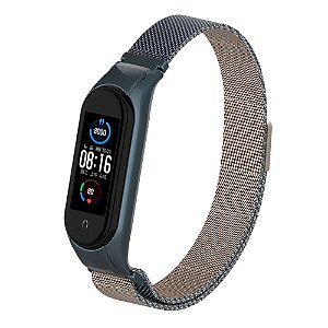 Metal Dupla Grafite c/ Bronze - Mi Band 5 e 6