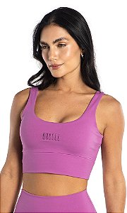 Top Du Sell Fit Decote Redondo Alças Bojo Removível
