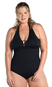 Maiô Du Sell Vitta Preto Argola Plus Size