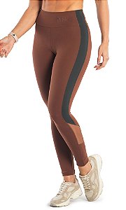 Legging Du Sell Fit com Recortes e Detalhes no Tule