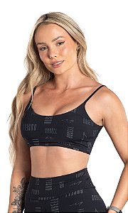 Top Du Sell Hyper Estampado com Bojo Removível