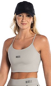 Cropped Du Sell Compression Franzido nas Costas
