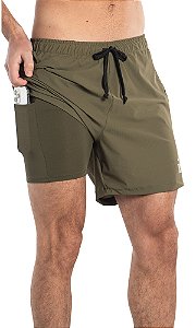 Short Sobreposto Masculino Du Sell Valley com Compression