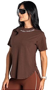Blusa Du Sell Silky Cotton Arredondada