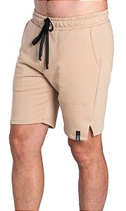Bermuda Masculina Du Sell Moletom Dry com Aberturas