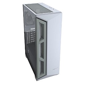 Gabinete Gamer, Cougar, Darkblader X5, White,1 Fan, Vidro