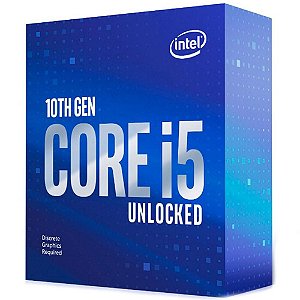 Processador Intel Core i5-10600KF, Cache 12MB, 4.1GHz, LGA 1200 - BX8070110600KF