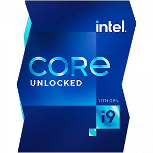 Processador Intel Core i9 11900K 3.5GHz (5.3GHz Turbo), 11ª Geração, 8-Cores 16-Threads, LGA 1200, BX8070811900K