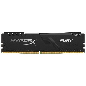 Memória Kingston Fury Beast, 8GB, 3200MHz, DDR4, CL16, Preto - KF432C16BB/8