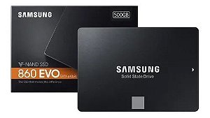 Disco sólido interno Samsung 860 EVO MZ-76E500 500GB Novo
