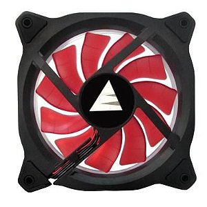 Cooler FAN Ring Bluecase 12cm Vermelho BFR-05R